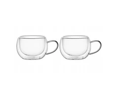 2 dvigubo stiklo puodelių rinkinys 300 ml, 9002, KAMILLE