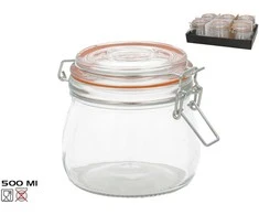 Hermetiškas indas 500 ml, 10,5 x 11 x 14 cm, KITCHEN&amp;GO