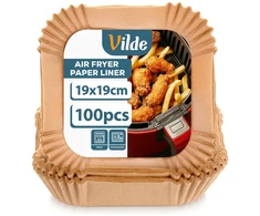 Air Fryer įdėklai 19x19 cm, 100 vnt., 279045, VILDE