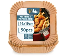Air Fryer įdėklai 19x19 cm, 50 vnt., 279044, VILDE