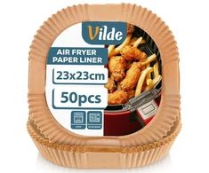 Air Fryer įdėklai 23x23 cm, 50 vnt., 279046, VILDE