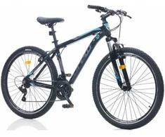 Bicycle 27.5" Corelli Felix 3.1 TopVelo, juodas/mėlynas