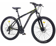 Bicycle 29" Corelli TopVelo Felix 1.3, 18'' frame, juodas–geltona/pilka