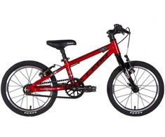 Dviratis AL 16 Leon GO Vbr rėmas-8" raudonas su juodas