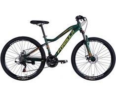 Bicycle AL 26" Formula ALPINA DD FR frame-15" žalias-yellow 2025
