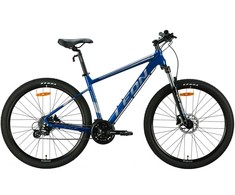 Dviratis AL 27.5" Leon XC 80 HDD rėmas-18" mėlynas su pilka
