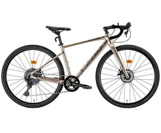 Bicycle AL 28" Leon GR-80 DD frame-M smėlio spalvos-pilka