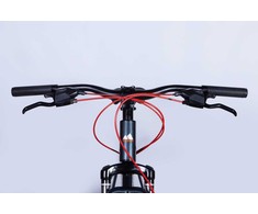 MTB Bicycle 29" Discovery MD TopVelo Bastion Shimano, 43 cm frame, pilkas-oranžinis