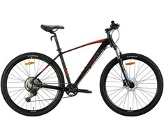 Dviratis AL 29" Leon TN-70 HDD rėmas-19" juodas su raudonu (m)