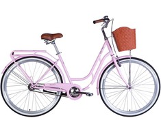 Dviratis ST 28" Dorozhnik RETRO Velosteel rėmas - 19" šviesiai rožinis 2025
