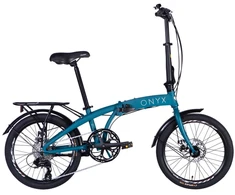 Bike TopVelo Dorozhnik ONYX DD CS (Wheel size: 20, Frame size: 10.5) Turquoise
