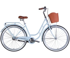 Blue City bike TopVelo Dorozhnik RETRO Velosteel (Wheel size: 28, Frame size: 19) Mėlyna