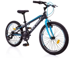 Children's bicycle TopVelo Corelli BOY MTB MICROSHIFT RAVE UP (Wheel size: 20, Frame size: 10) Mėlyna