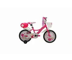 Children's bicycle TopVelo EXP VISION PRINCESSE (Wheel size: 16, Frame size: 10) Rožinė