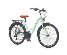 Bicycle Miesto dviratis 26" Corelli Glowie V TopVelo Shimano, 44 cm rėmas (XS–S), žalias
