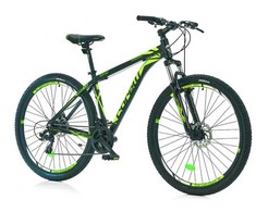 City Bike 24" Corelli Shiwers V TopVelo 21-Speed, Frame 16", Mėlyna/Light Mėlyna