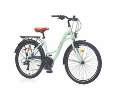 Frame Miesto dviratis 28" Corelli Glowie V TopVelo Shimano, rėmas 44 cm, pilkas