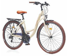 Miesto dviratis 28" Corelli Mocha 2.0 Nexus 3 TopVelo, rėmas 48 cm, bordo/pilkas