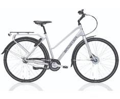 City bike TopVelo BROSTER MAVINE L (Wheel size: 700C, Frame size: 51cm) rusvai gelsvas matte
