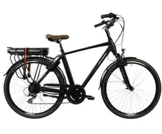 City bike TopVelo Dorozhnik RETRO Velosteel (Wheel size: 28, Frame size: 19) Juodas