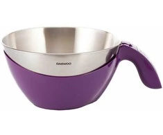 Daewoo DKS 45P virtuvinės svarstyklės, 5kg, matavimo tikslumas 1 g, automatinis nulio nustatymas, L