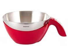 Daewoo DKS 45R virtuvinės svarstyklės, 5kg, matavimo tikslumas 1 g, automatinis nulio nustatymas, L