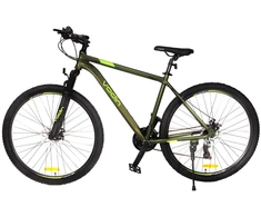 Dark Kalnų dviratis TopVelo Vodin XC 4.2 su diskiniais stabdžiais Shimano (29", rėmas 20", tamsiai pilkas)