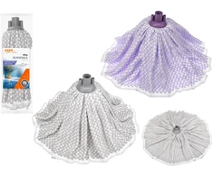 DRESS mikropluošto šluota, balta-violetinė, 14 x 8 x 38, 00683, Simple Solution