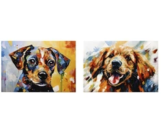 Drobė, 40% lakuota, 2 dizainai, 1,80 × 60,00 × 40,00 cm, Decorlife