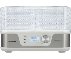 Maisto džiovyklė Daewoo DD 500S, 400 W, 5 padėklai, skaitmeninis ekranas, laikmatis, integruotas ven