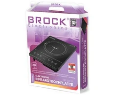HPI 5001 BK Elektrinė infraraudonųjų spindulių viryklė BROCK HPI 5001 BK 2000W