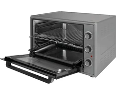 Mikrobangų krosnelė Elektrinė orkaitė, 65L, 2000W, pilka, 70551, ELITE