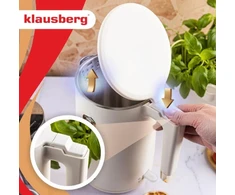 Elektrinis virdulys, 1.7 L, kreminės spalvos, 1500–1800 W, Klausberg KB 9004