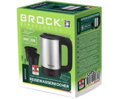 Elektrinis virdulys BROCK WK 0903 S 0,5L, 500W + 2 puodeliai