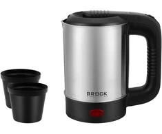 Elektrinis virdulys BROCK WK 0903 S 0,5L, 500W + 2 puodeliai