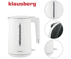 Elektrinis virdulys Klausberg KB 7890, tūris 1,7 l, 2200 W