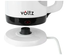 Elektrinis virdulys Oliver Voltz 55551230FB, 1300W, 0.9L, belaidis, baltos/juodos spalvos