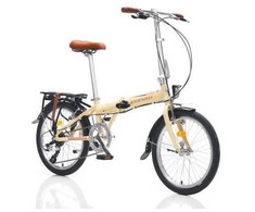 Sulankstomas miesto dviratis 20" Corelli Just V TopVelo Shimano, 7 pavarų, aliuminio rėmas, mėlynas/pilkas