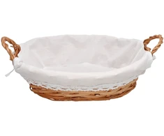 Gerimport Krepšys su rankenomis, ovalus, 40 x 29 x 14 cm