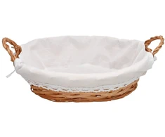 Gerimport Ovalus krepšys su rankenomis, 37.00 × 26.00 × 9.00 cm