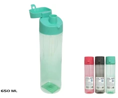 Gertuvė Butelis Lifewater 650 ml 24x6,5 cm, 3 asortimentai, SUMMER ENJOY