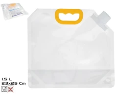 Skaidrus pikniko maisto ir vandens konteineris 1,5 l 23x24 cm, SUMMER ENJOY