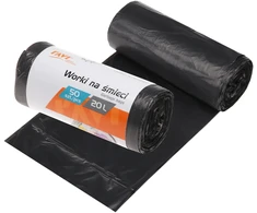 HDPE šiukšlių maišai, 20 l 45 x 50 cm, 50 vnt., 13 x 5 x 5, 00701, Simple Solution