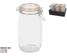 Hermetiškas indas 1500 ml, 22 x 12 x 14,5 cm, KITCHEN&amp;GO