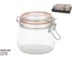 Hermetiškas indas 500 ml, 10,5 x 11 x 14 cm, KITCHEN&amp;GO