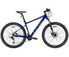 Kalnų dviratis AL 27.5" Leon XC-70 AM Hydraulic lock out HDD frame-18" mėlynas with pilka