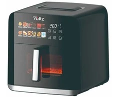 Karšto oro gruzdintuvė Oliver Voltz 5OV51980CF, 1800W, 8L talpa, LED ekranas