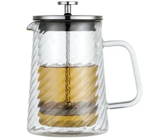 Kavos ir arbatos presas (prancūziškas kavinukas), stiklinis, 0,60 l, Klausberg, KB 7763