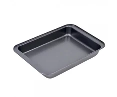 Kepimo forma Rosberg 5R51222I37, stačiakampė 37×25×5 cm, anglinis plienas, nelipni danga, tamsiai pi