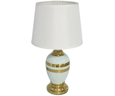 Keraminė lempa Bure, 17.60 × 17.60 × 30.00 cm, DECORLIFE